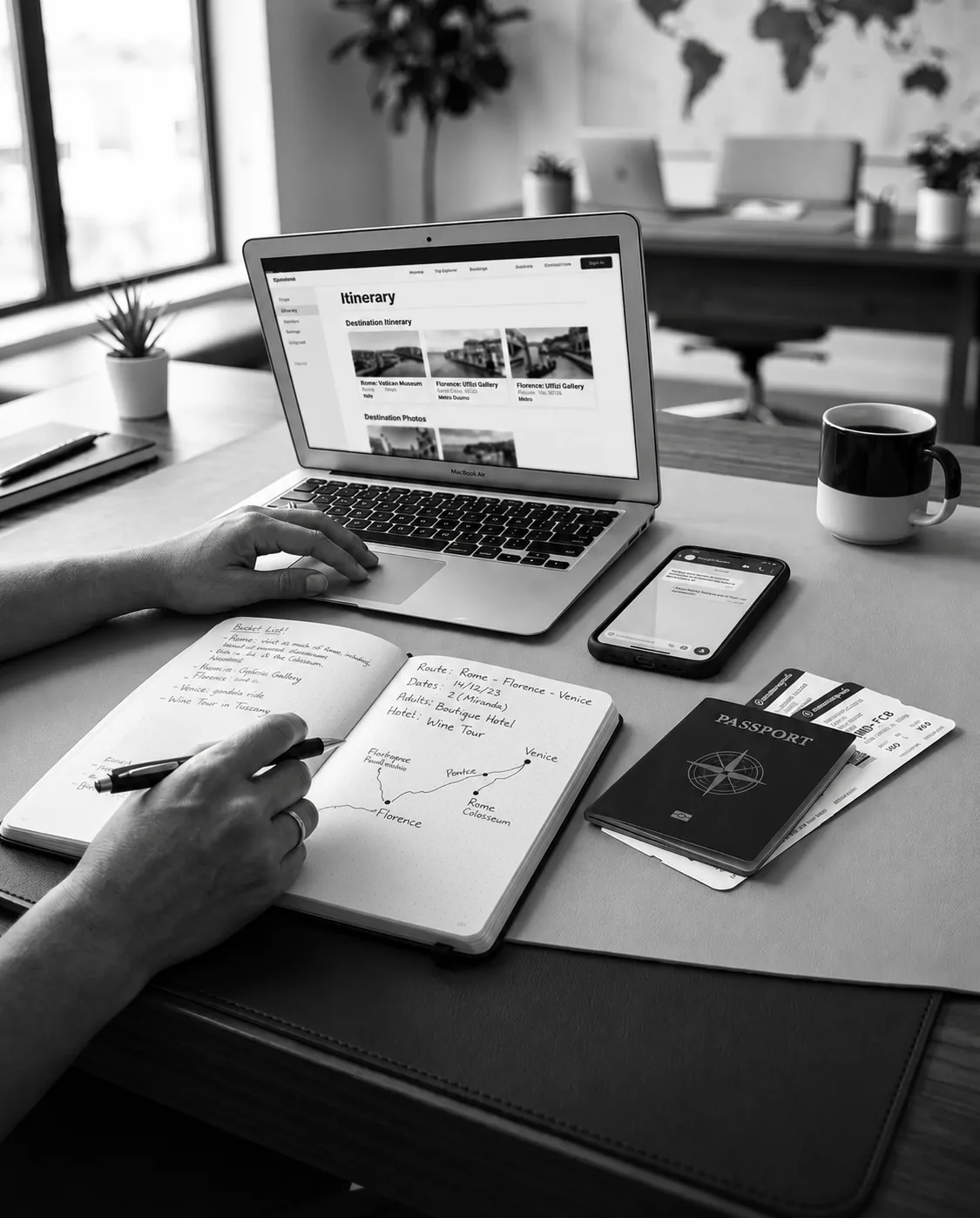 Consultoria premium de viagem
